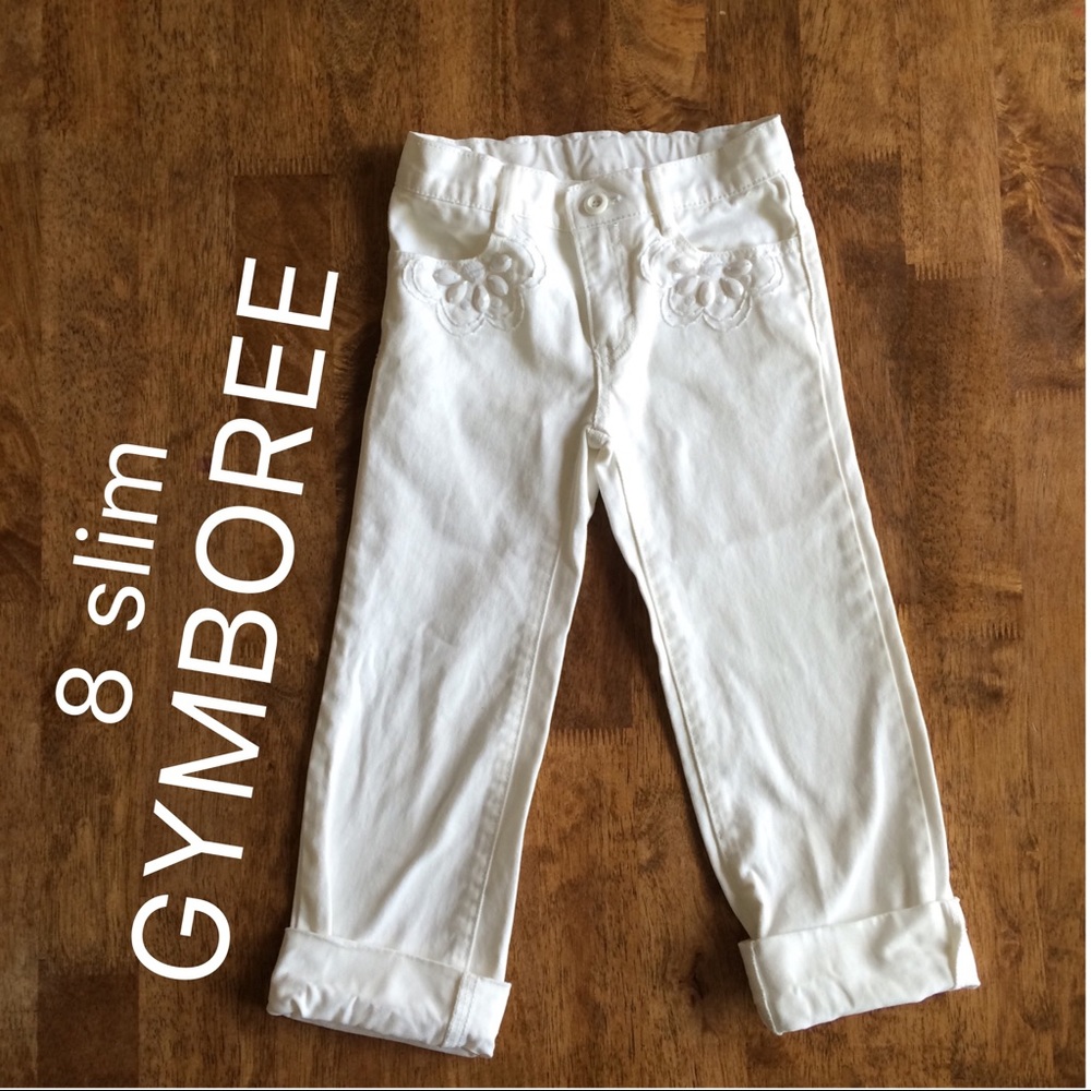 Gymboree cropped jeans. 8 slim